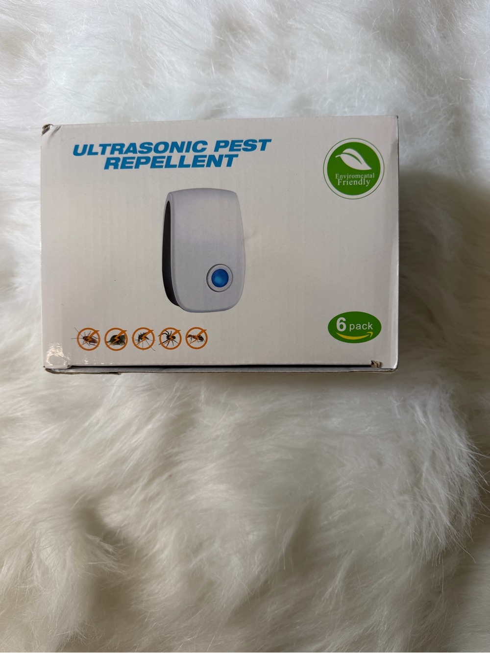 Ultrasonic Pest Repellent - White (6 Pack)